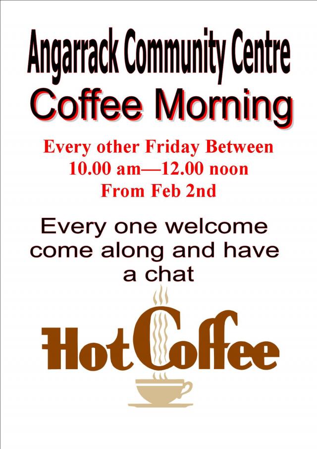 Angarrack Community Coffee morning Angarrack Community Coffee morning